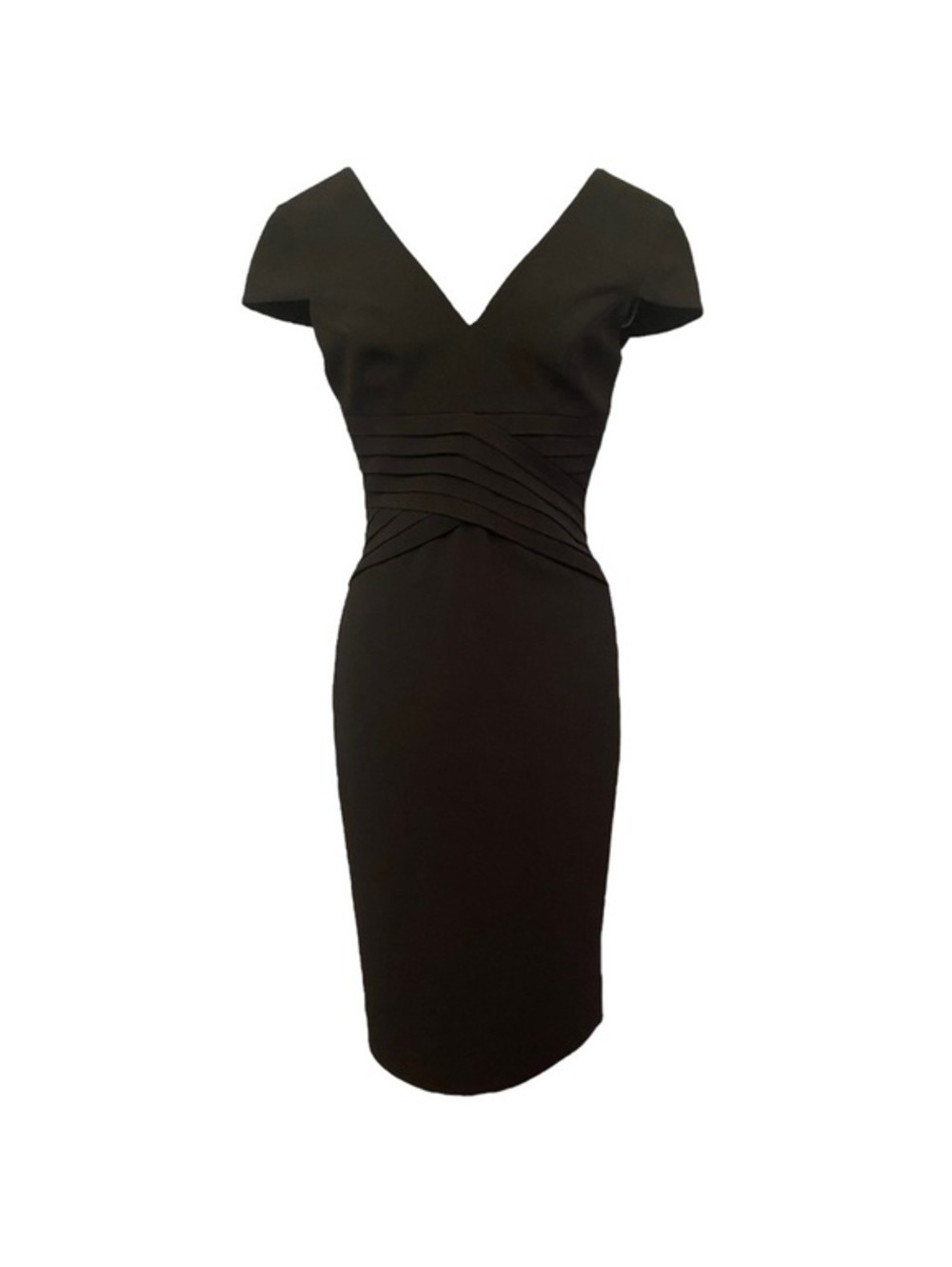 Small NWOT Dress The Population Black Dolores Dress - Picture 7 of 12